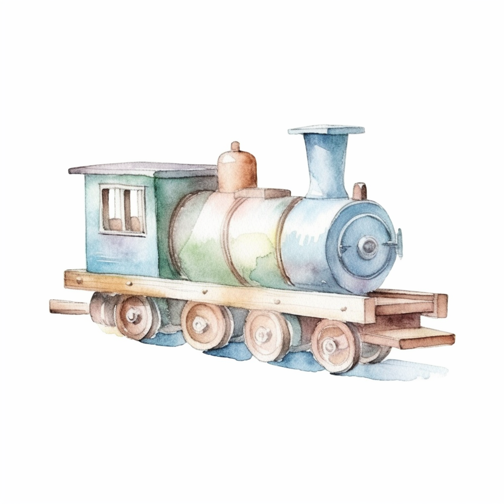 little train cliparts