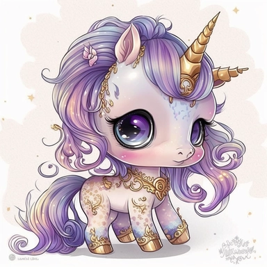<https://s.mj.run/VVu0lg19AyI> fantasy baby unicorn, clipart watercolor illustration, aquarallist, cute, big eyes, pretty purple, unicorncore, fairycore, free brushwork, watercolor, light and bright, four legs, gold horn, sparkle, sparklecore, detailed, isolated on a white background,