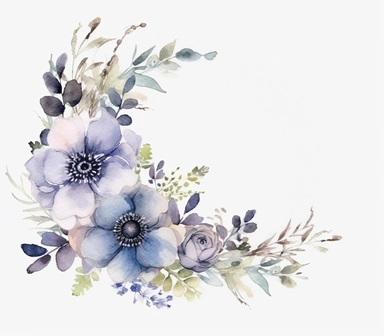 Immerse yourself in the beauty of nature with this 3D watercolor clipart featuring a captivating floral frame against a pristine white background. The artwork captures the essence of watercolors, with gentle brushstrokes and vibrant colors that bring the flowers to life. The mood of the clipart is tranquil and enchanting, evoking a sense of serenity and natural elegance. Against the white background, the intricate details and delicate hues of the watercolor flowers stand out, creating a visually