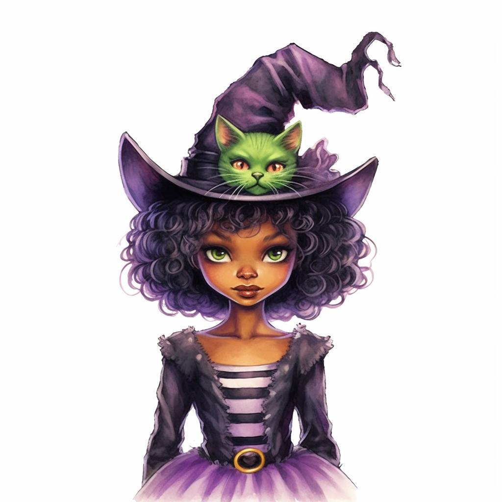 halloween green cliparts