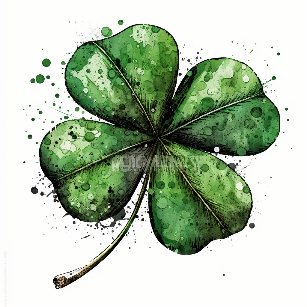 four leaf clover clipart