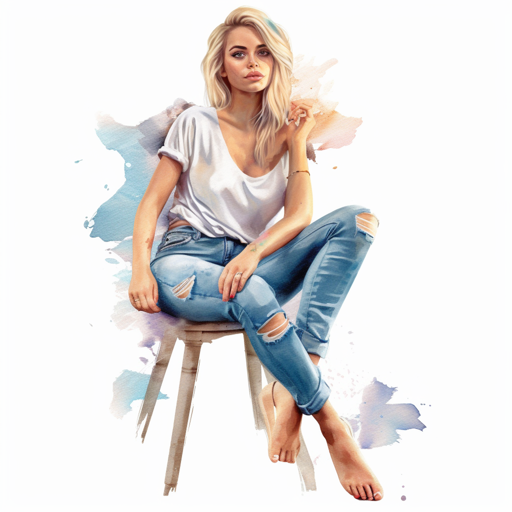 blonde haired cliparts