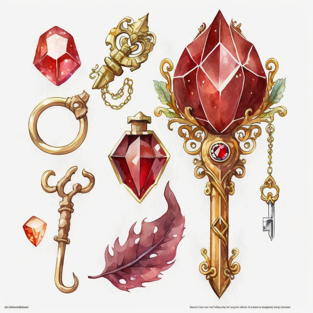 golden key cliparts