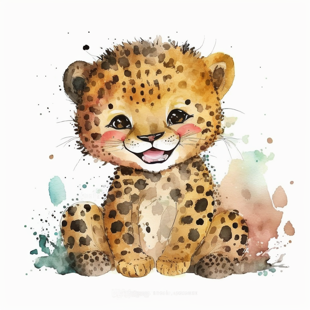 Watercolor Baby Leopard Isolated White Background Stock Illustrations – 424  Watercolor Baby Leopard Isolated White Background Stock Illustrations,  Vectors & Clipart - Dreamstime