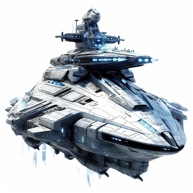 clipart advanced of the future like 2090 heavy battleship miliary ,clipart , white baground ,mordern armour