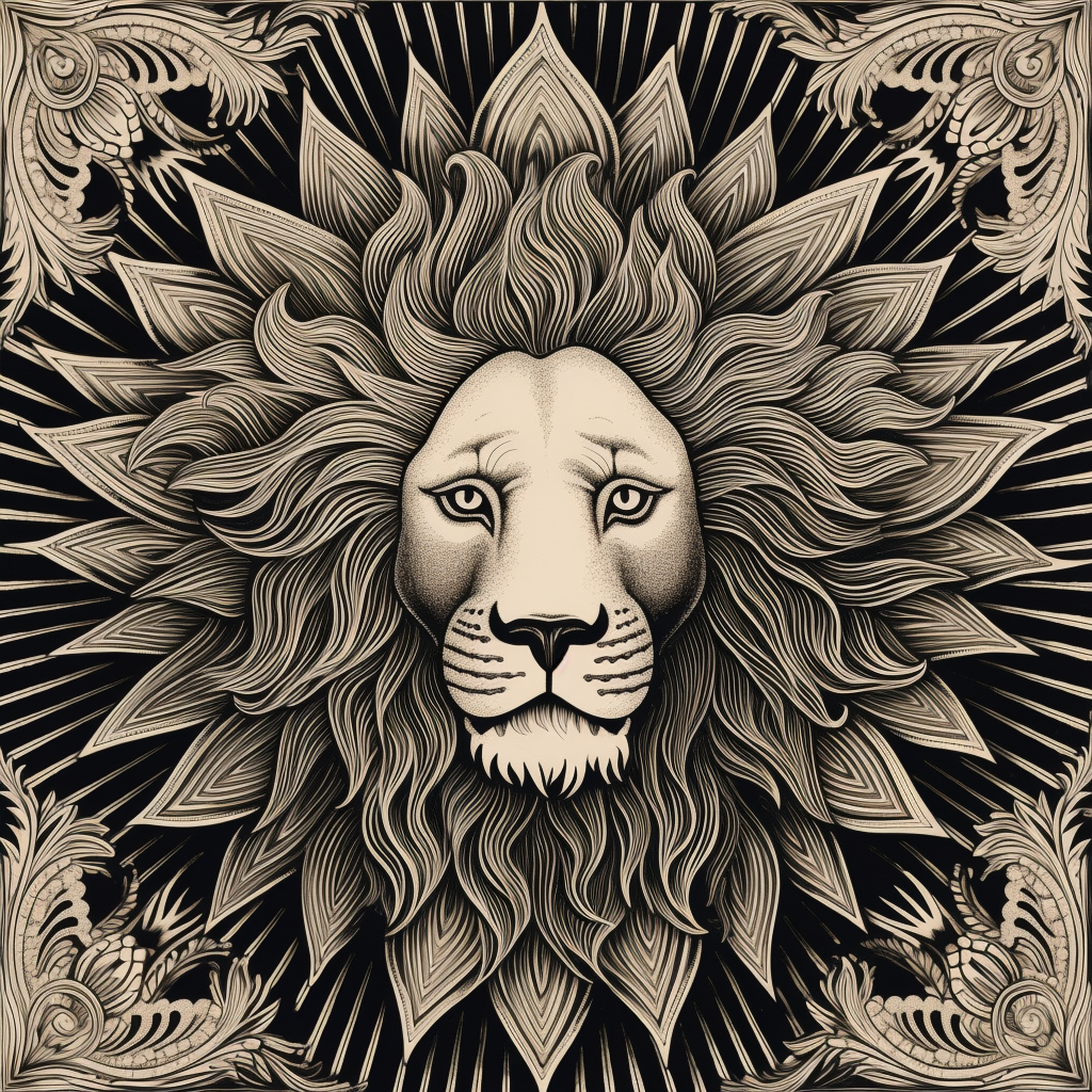 clip art lion