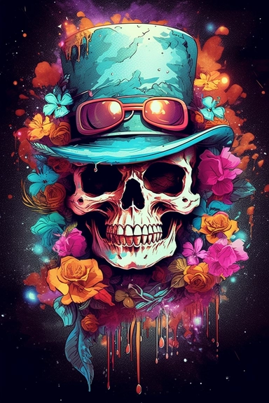 A detailed illustration a Skull of chicken wearing expensive sunglasses and very cool, with gentleman hat, smoking cigar, t-shirt design, poker cards around his neck, jewlery on, t-shirt design, in the style of Studio Ghibli, pastel tetradic colors, 3D vector art, cute and quirky, fantasy art, watercolor effect, bokeh, Adobe Illustrator, hand-drawn, digital painting, highly detailed clean, vector image flat white background, isometric, vector image, clipart, front view, retro style, white backgr