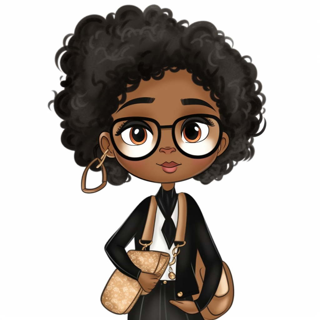 black lady cliparts