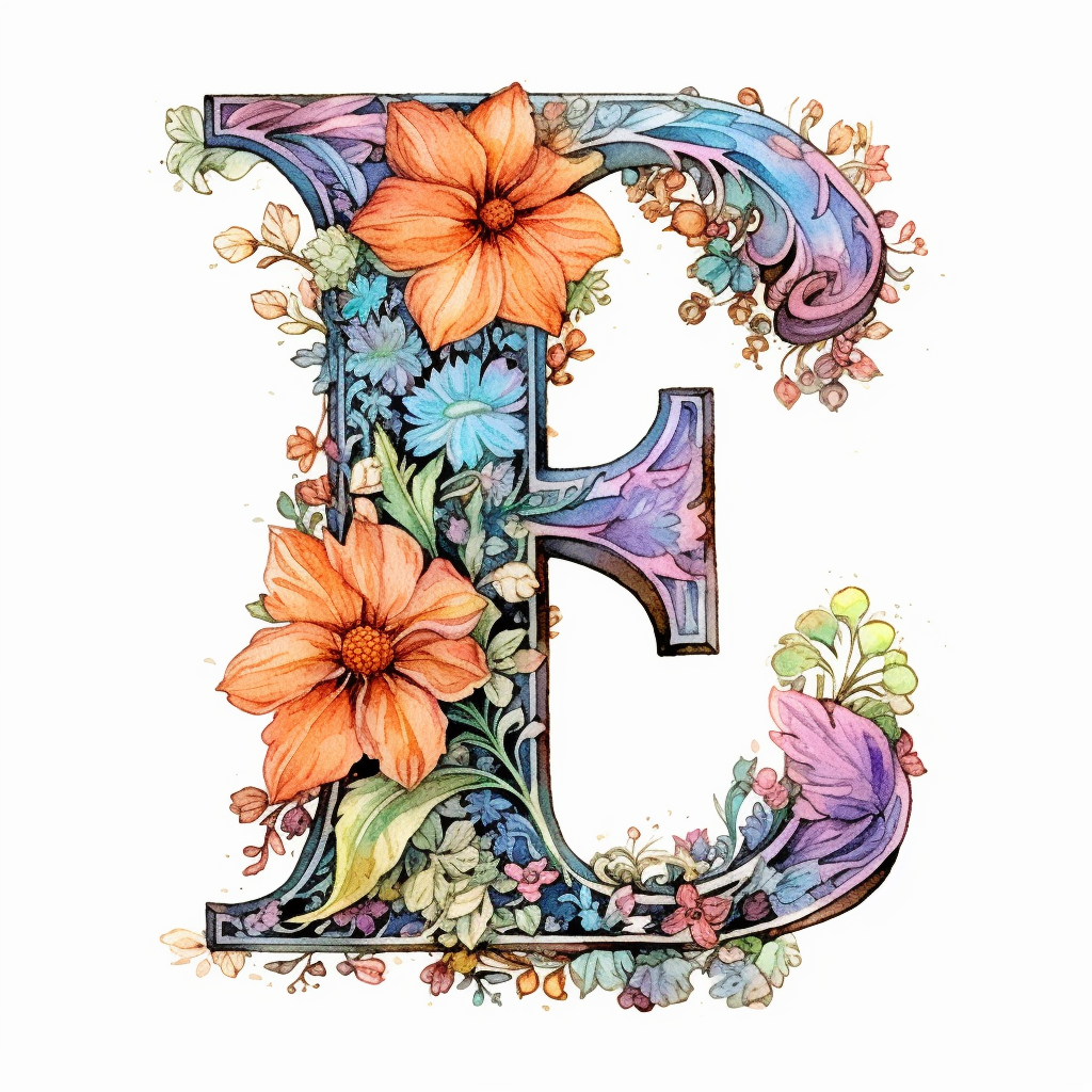 cartoon letter cliparts
