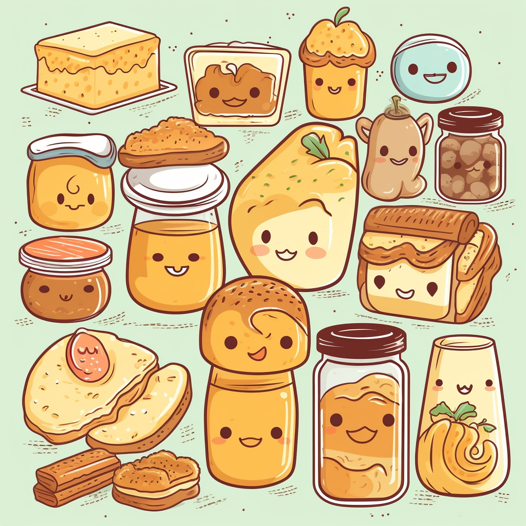 condiments cliparts