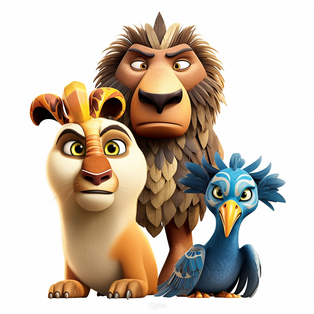 african lion cliparts