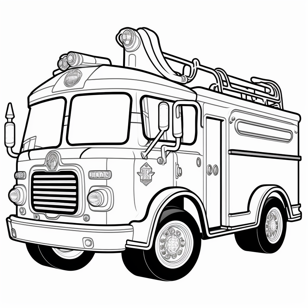 firetruck clipart