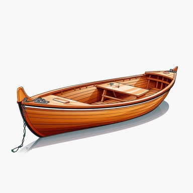 boat,wood, sale,fisher,side view,white background,Clipart,Vector