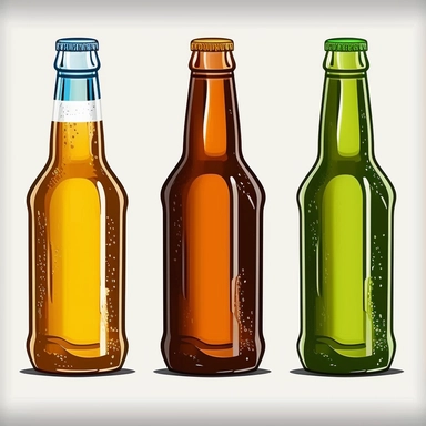 beer bottle clip art