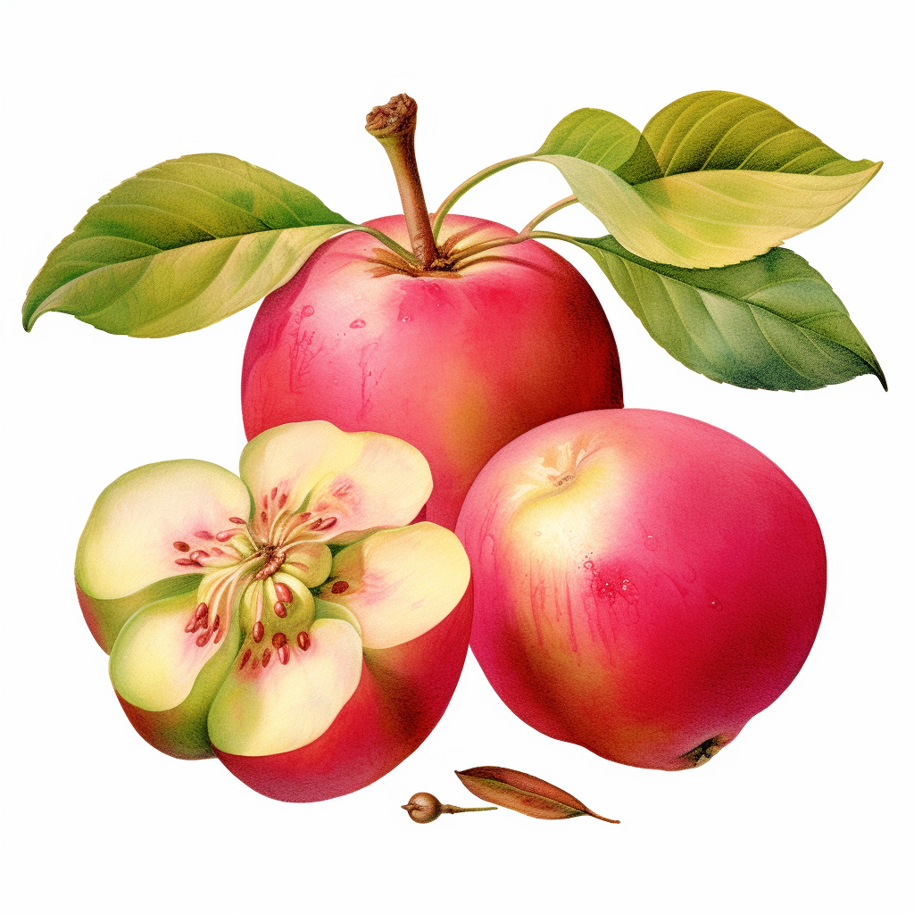 cut apple cliparts