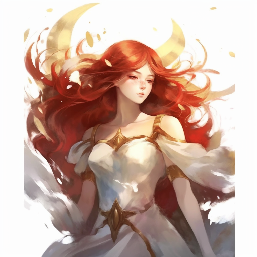 flowing hair cliparts