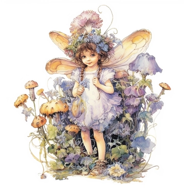 an insanely cute two years old girl as a garden fairy ,clip art with white background,magical , Fantasy ,a fairy word scene, painted by ann buccarelli, watercolor, white background, watercolour, insanely detailed, on white background, amazing colour combo , with detailed watercolor , bec winnel, intricately textured, close up, walter Langley, lucy grossmith, heavy impasto technique, detailed shading, atmospheric watercolours, on white background clipart