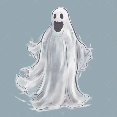 halloween ghost clip art transparent background ghost ghost clip art transparent background ghost png download 1063987, in the style of expressive linework, light gray, creepypasta, flat, limited shading, contour line, flat shading, stencil-based