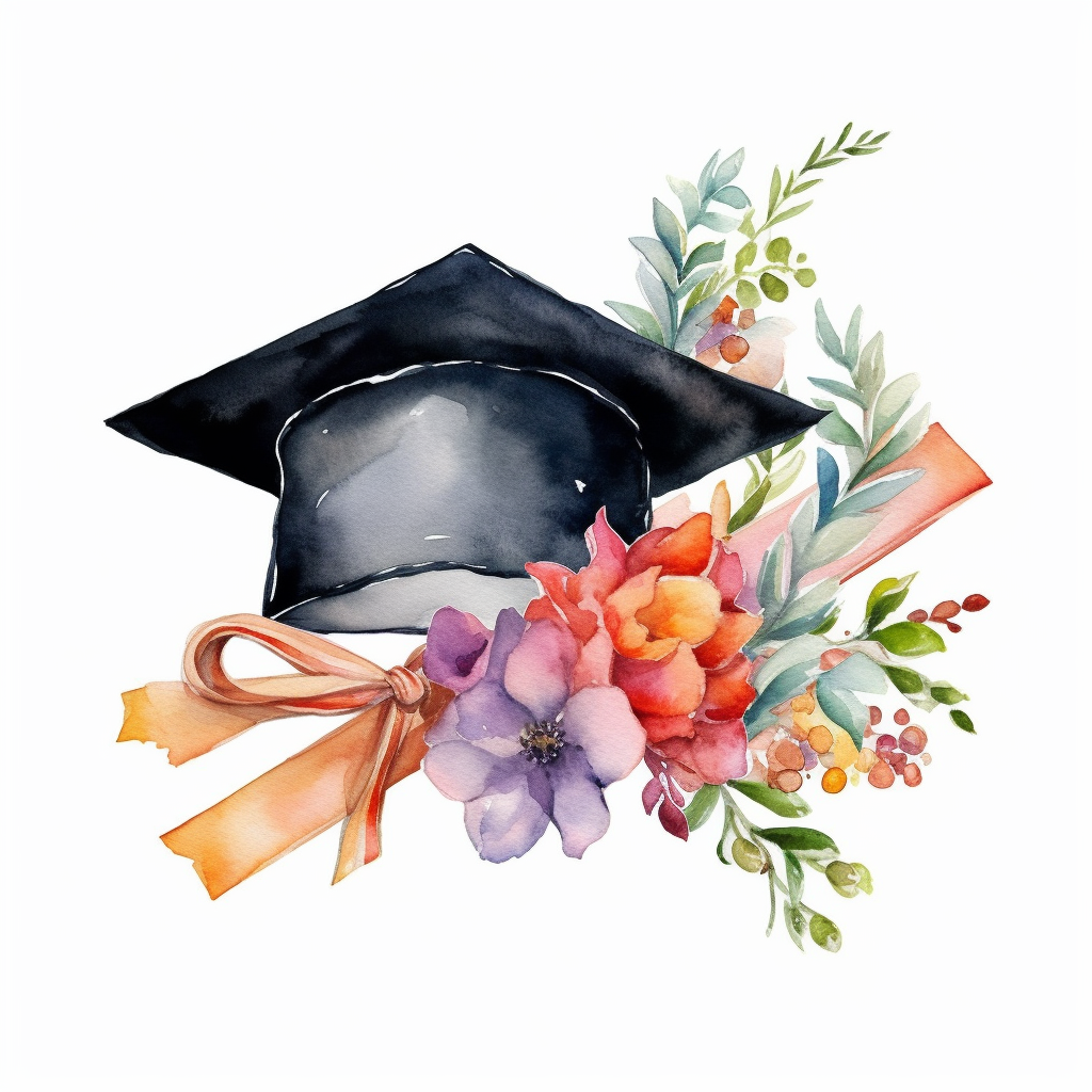 graduation scroll cliparts