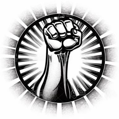 clipart image of 51,Labor Day,, Unity, strength,white background, line drawing for t-shirt logo