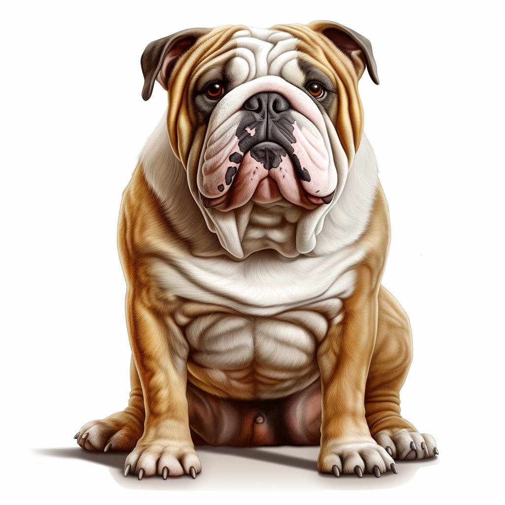 english bulldog cliparts