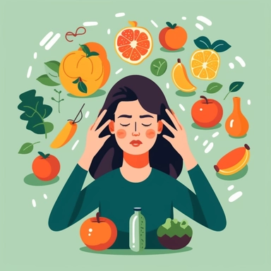 vector, clipart, stress, health