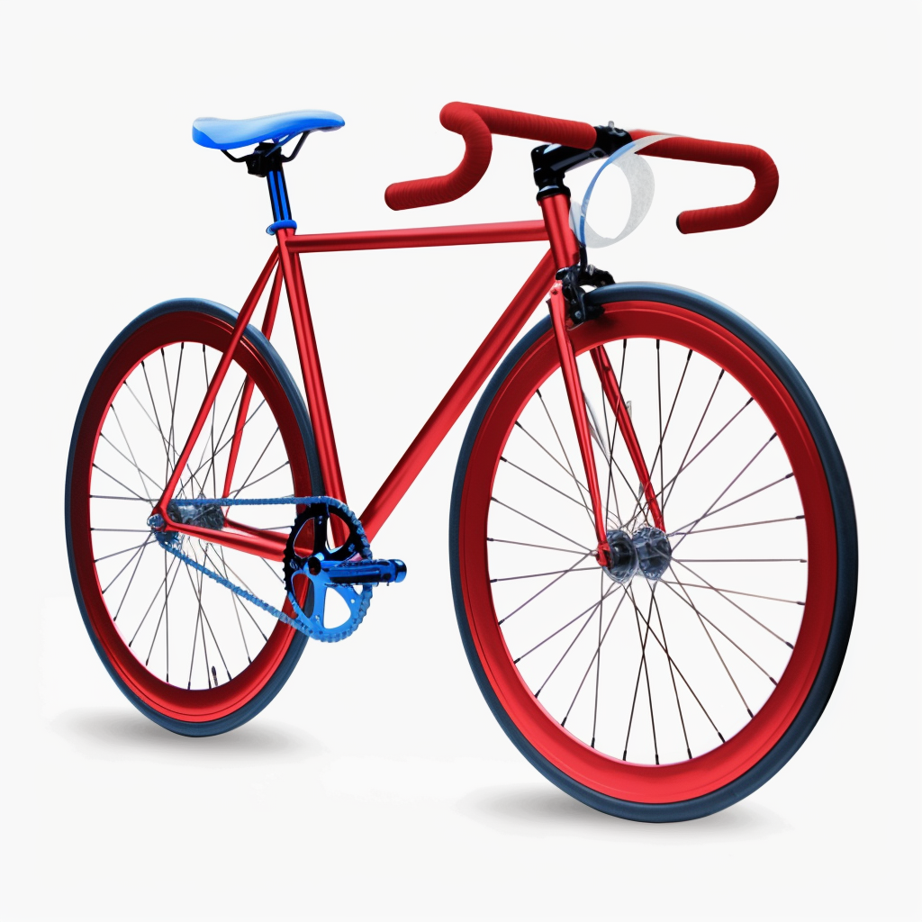 bicycle blue cliparts