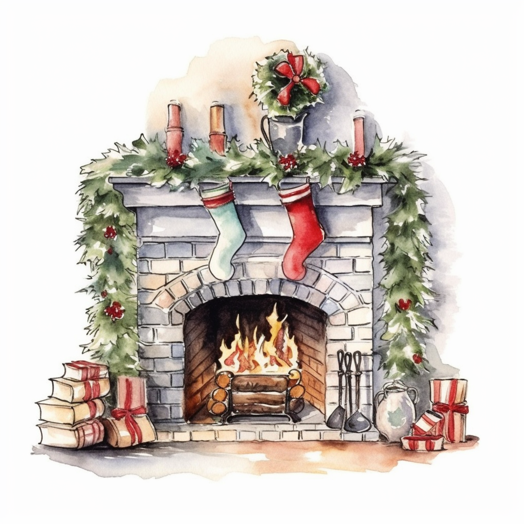 fireplaces cliparts