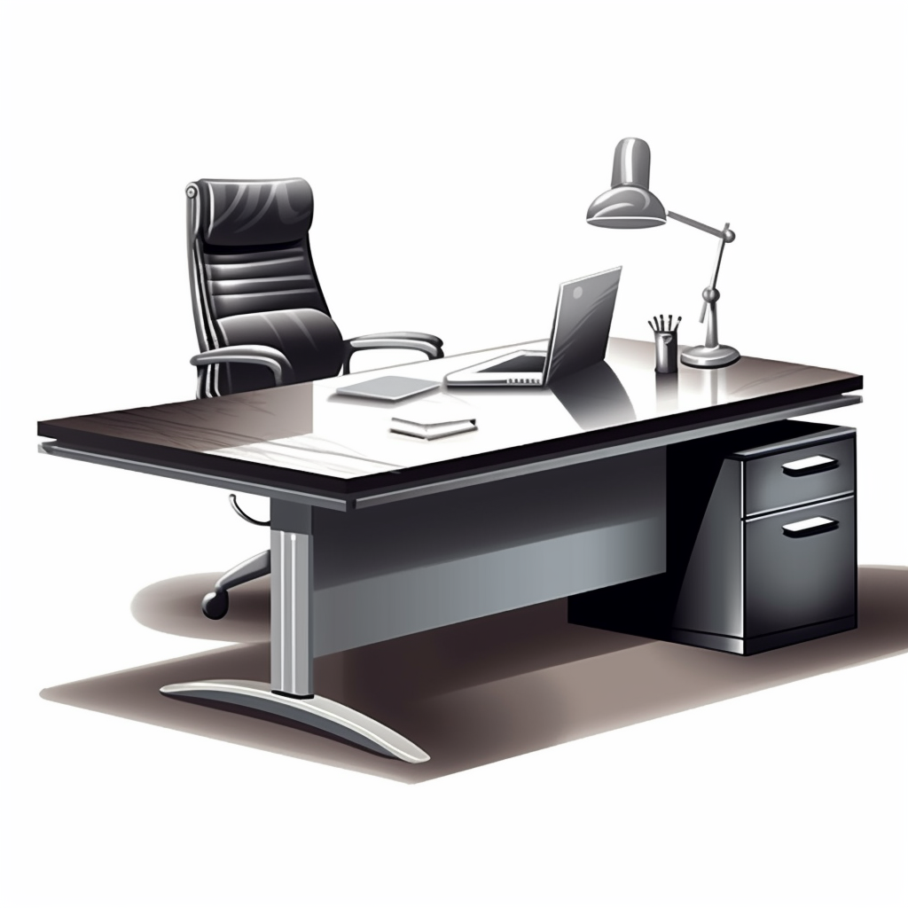 clean desk cliparts