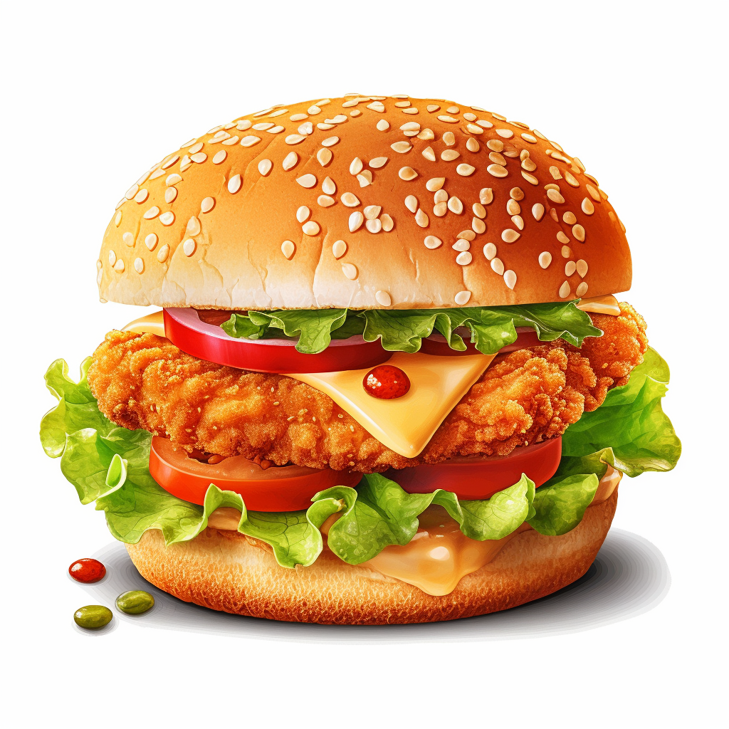 chicken nuggets clipart