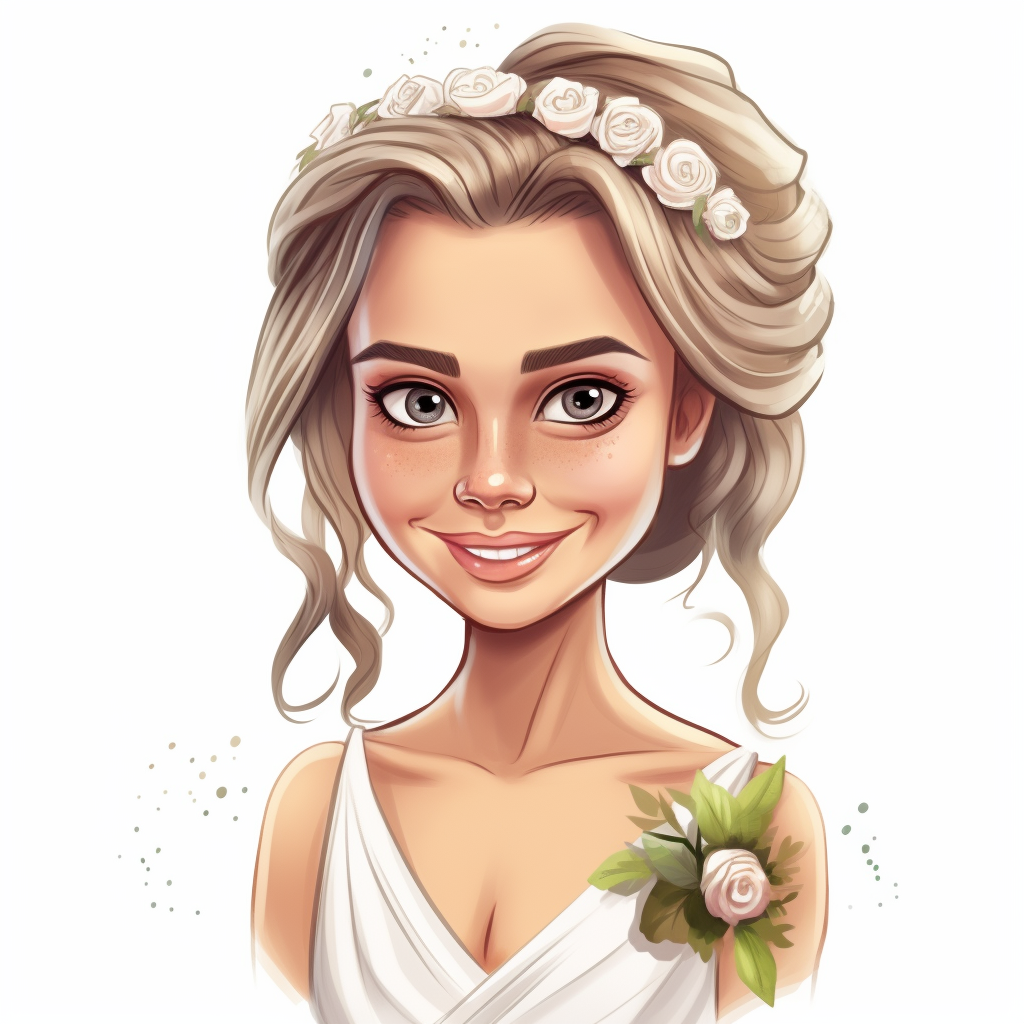 cartoon bride cliparts
