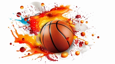 basketball clipart banners