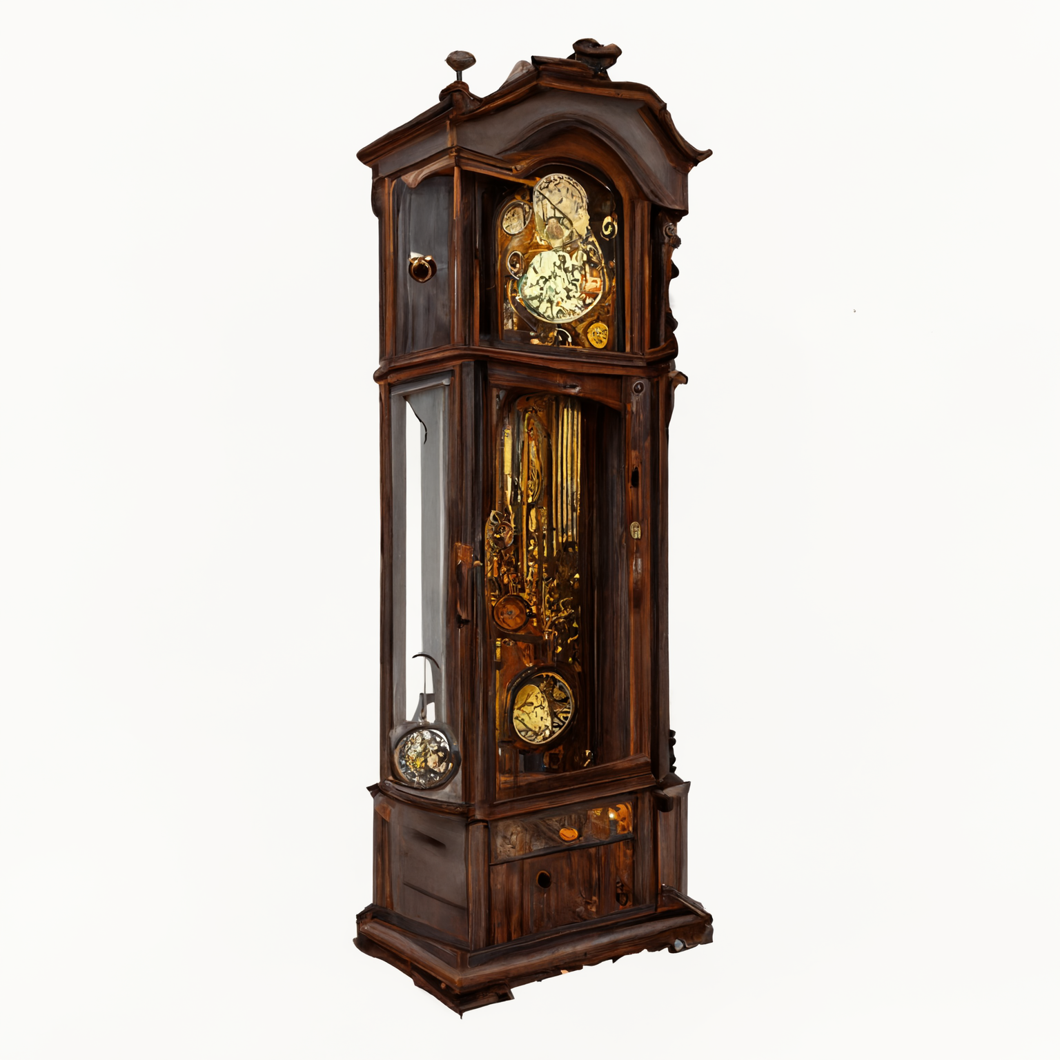 grandfather clock clipart