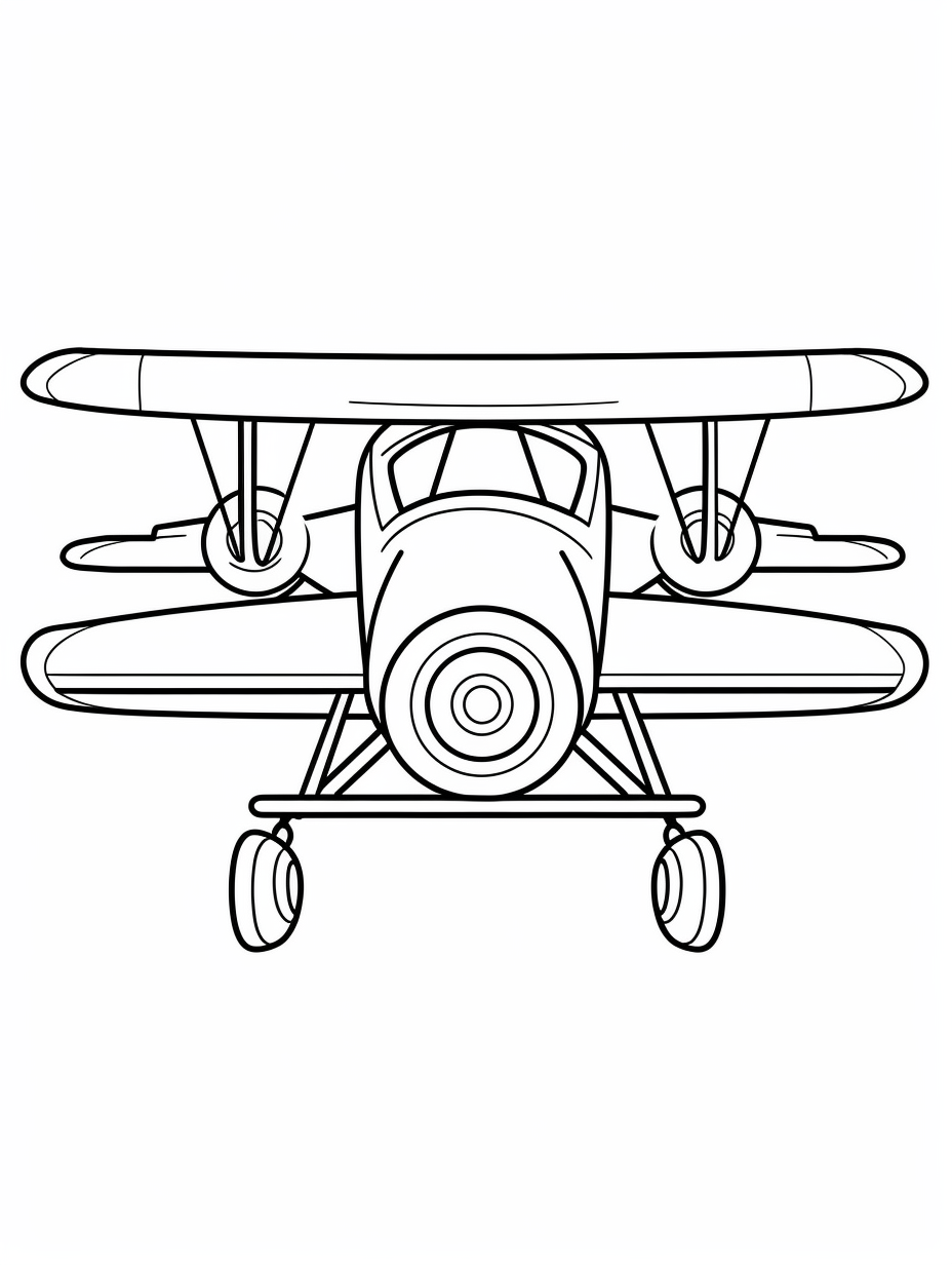 black airplane cliparts