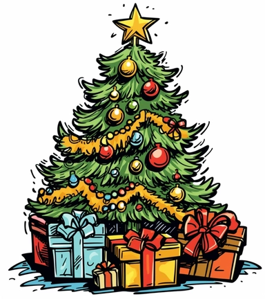 a christmas clip art free download 4 royalty free clipart, in the style of eye-catching, glorious, gond art