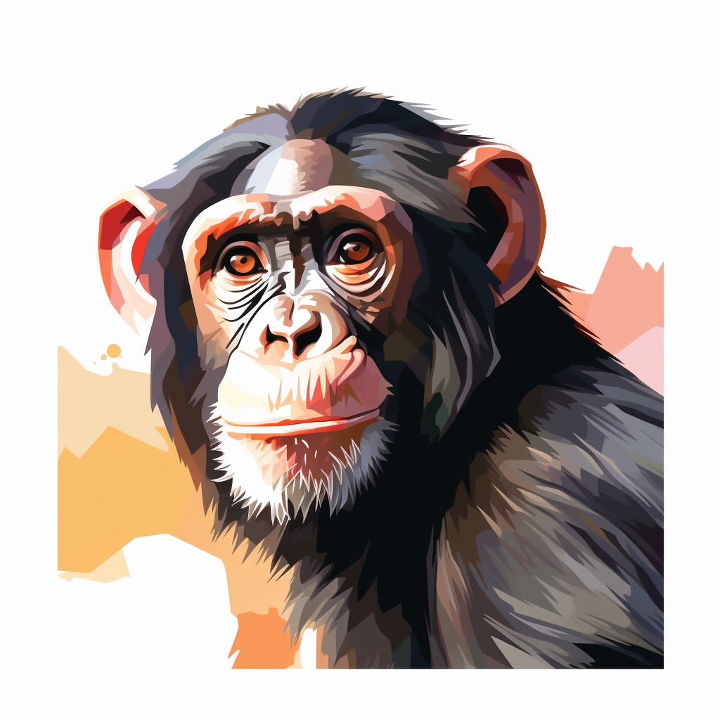 chimpanzee cliparts