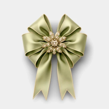 one biggest huge thin ribbon light khaki green bow delicate long long tail silk ribbon clipart transparent png aesthetic truly timeless elegance premium luxury ornate photo realistic honestly reality consistent quality unique exquisite iridescence individuality array of rich treasured throughout the ages refinement symbolizing luxury glamour allure wonders oluminous quality light in a myriad of enchanting royal jewelry delicate polished sophistication simple fine craftsmanship visual appeal puri