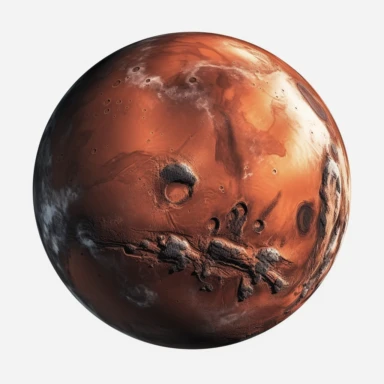 mars, PNG Clipart, Illustration clipart, 4K, extremely detailed