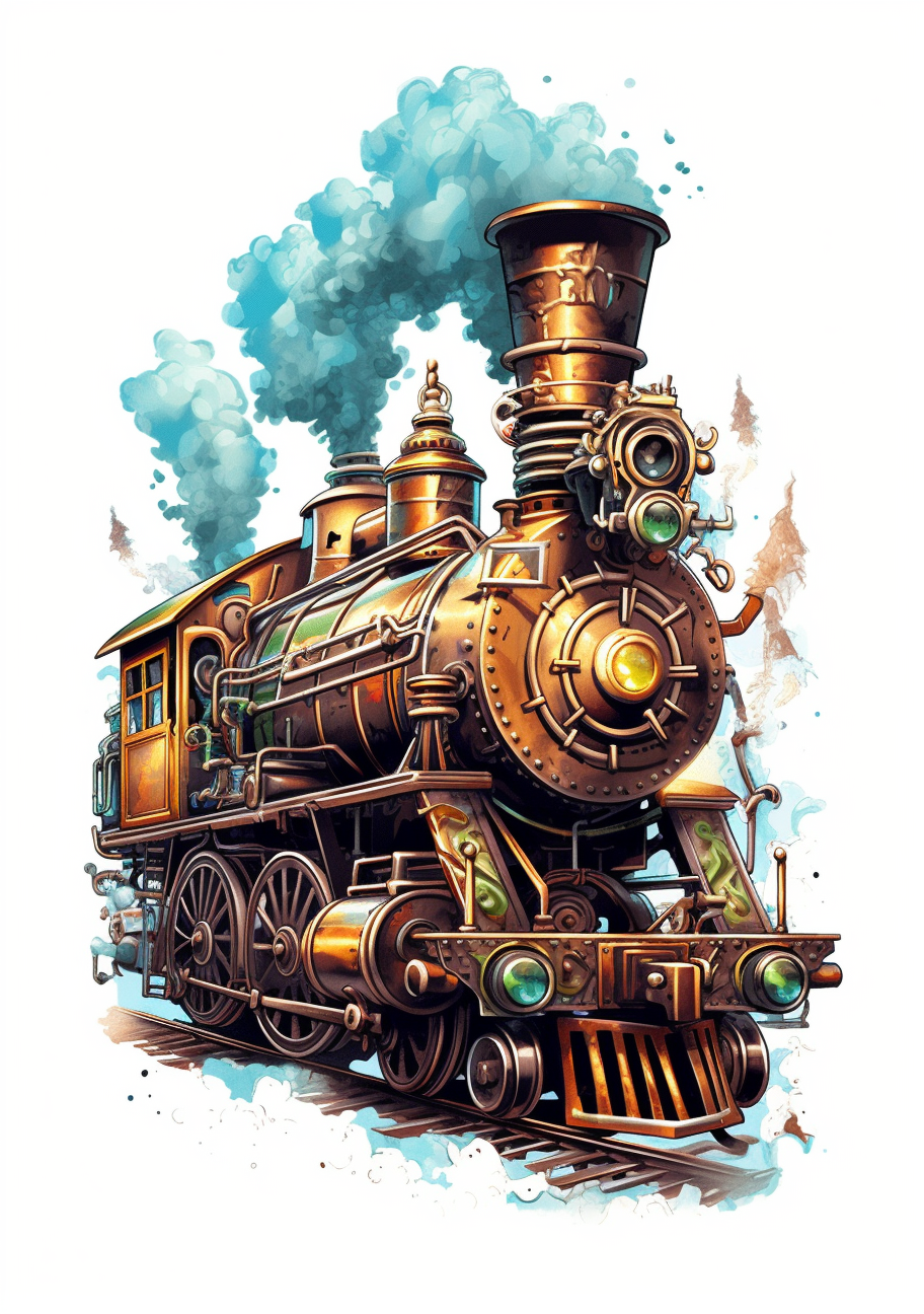 locomotive cliparts