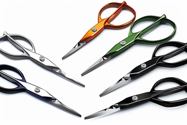 scissors clipart, vector hd, on white background