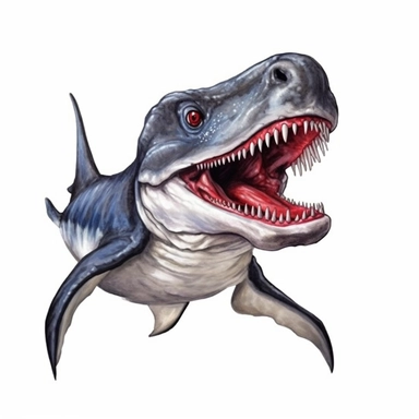 a Frilled Shark, deep-sea creature, knitted painting texture, Perfect for nursery art and children's book illustration style, simple, cute, full color, clipart, watercolor illustration, single object, high definition 8k, white background for removing background