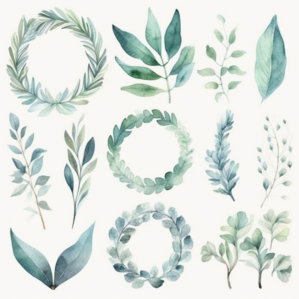 laurel wreath cliparts