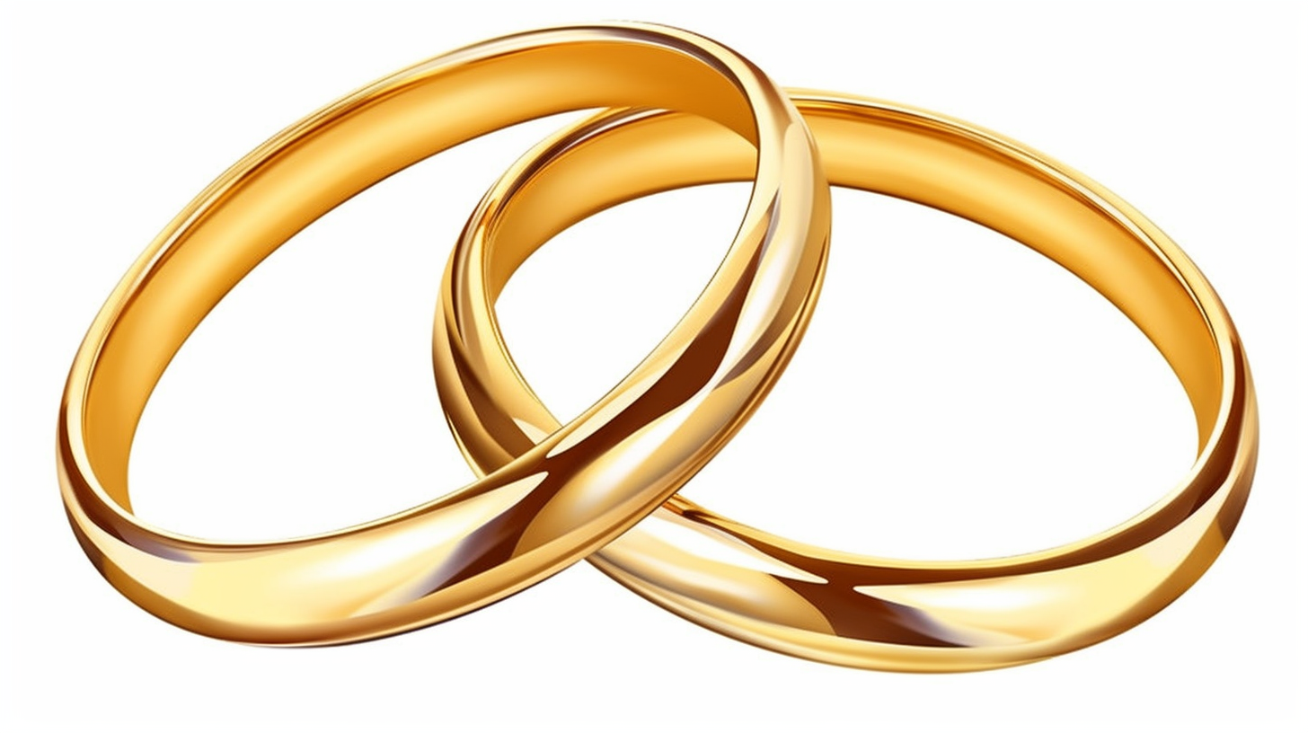 golden wedding cliparts