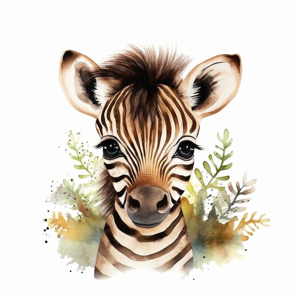 animated zebra cliparts