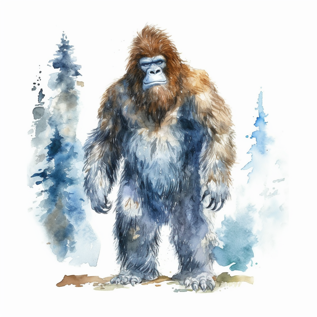 bigfoot cliparts