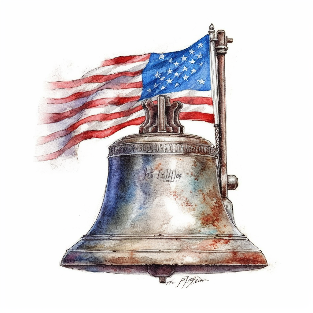 liberty bell clipart