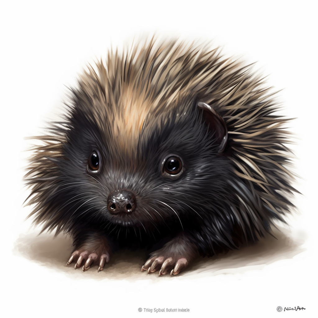 cute porcupine cliparts