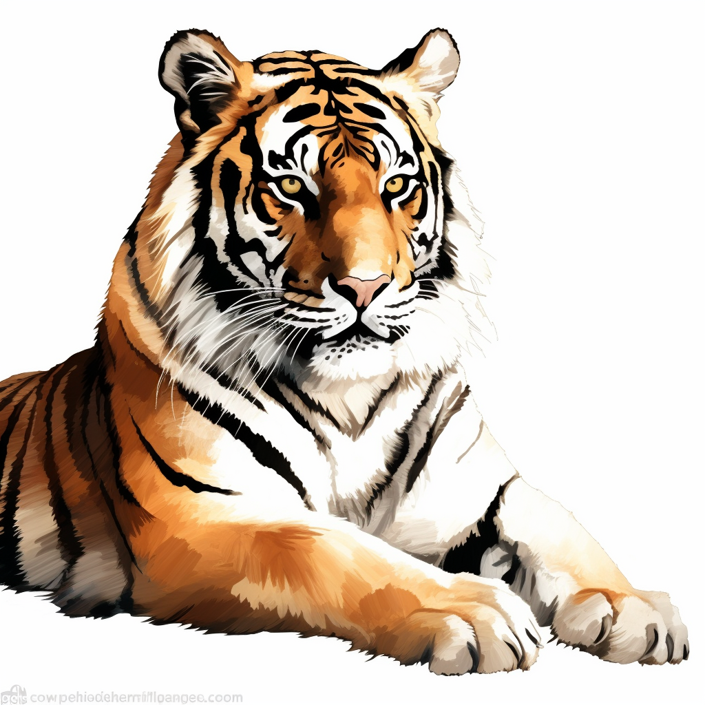 bengal tiger clipart