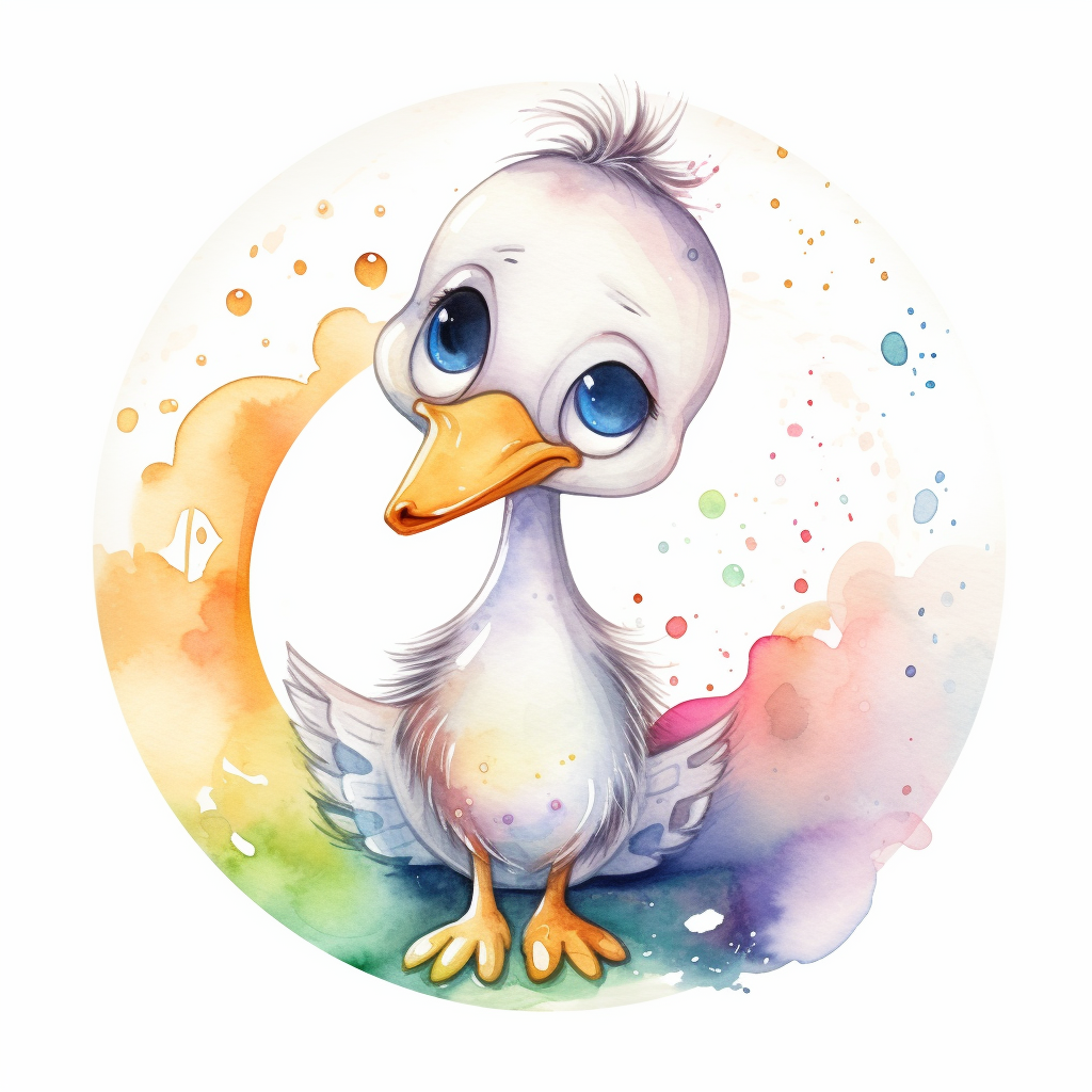 baby and stork clipart