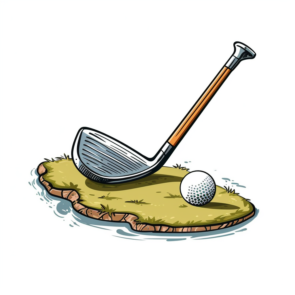 golfing cliparts